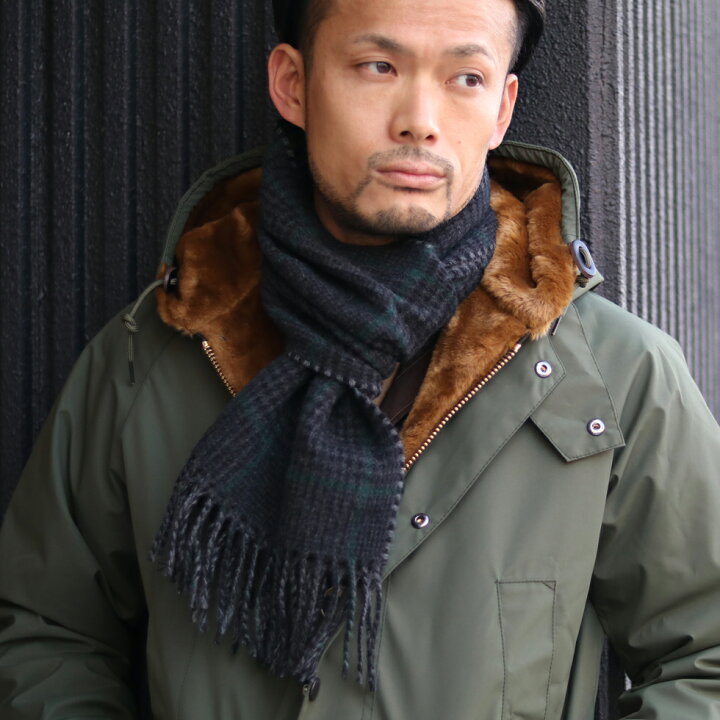 楽天市場】RALPH LAUREN ラルフローレン リバーシブルチェックマフラー 