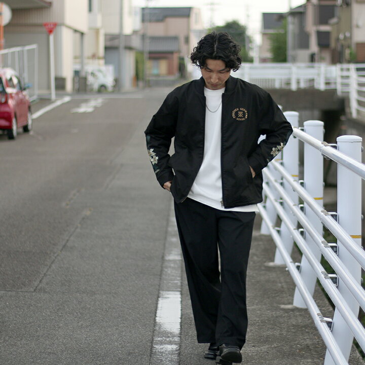 楽天市場】ROARK ロアーク バック刺繍ボンバージャケット RJJ1153 
