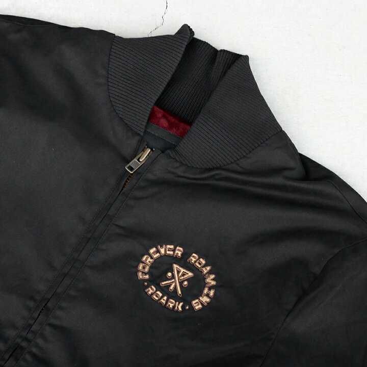 楽天市場】ROARK ロアーク バック刺繍ボンバージャケット RJJ1153 