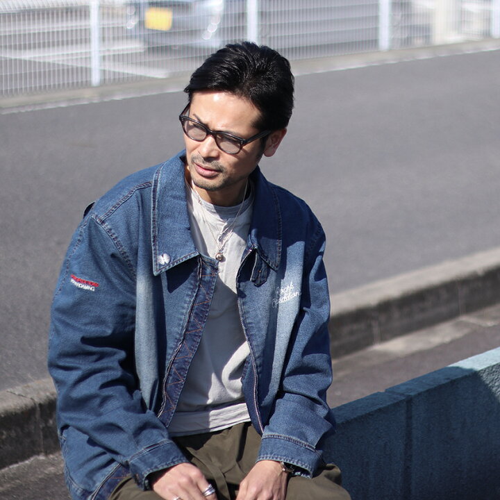 楽天市場】ROARK ロアーク 刺繍 デニムジャケット RJJ1200 ストーン 