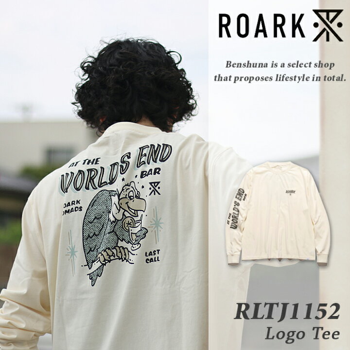 楽天市場】ROARK ロアーク プリント長袖Tシャツ RLTJ1152 