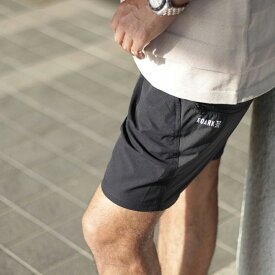 ROARK REVIVAL ロアークリバイバル 切替テックショートパンツ RSJ1022 ブラック スレートグリーン / 2024春夏新作 BOATMAN TECH SHORTS メンズ M-Lサイズ ロアーク 新作 ショートパンツ コーデュラナイロン 短パン セットアップ ブランド アメカジ 大人 お洒落 人気