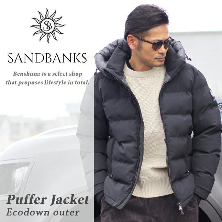 楽天市場】SANDBANKS サンドバンクス エコダウンジャケット Banks 