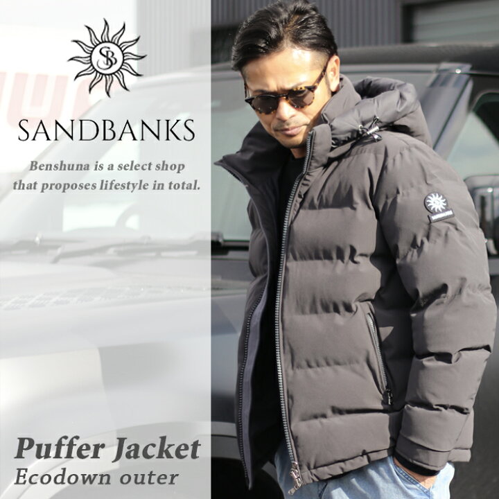 楽天市場】SANDBANKS サンドバンクス エコダウンジャケット Banks 