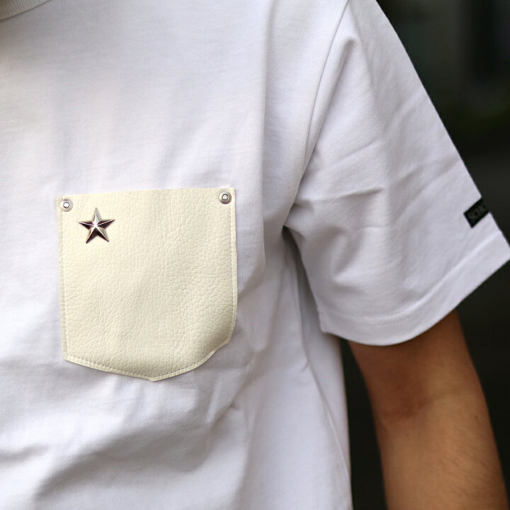 楽天市場】Schott ショット ワンスターレザーポケットTシャツ 