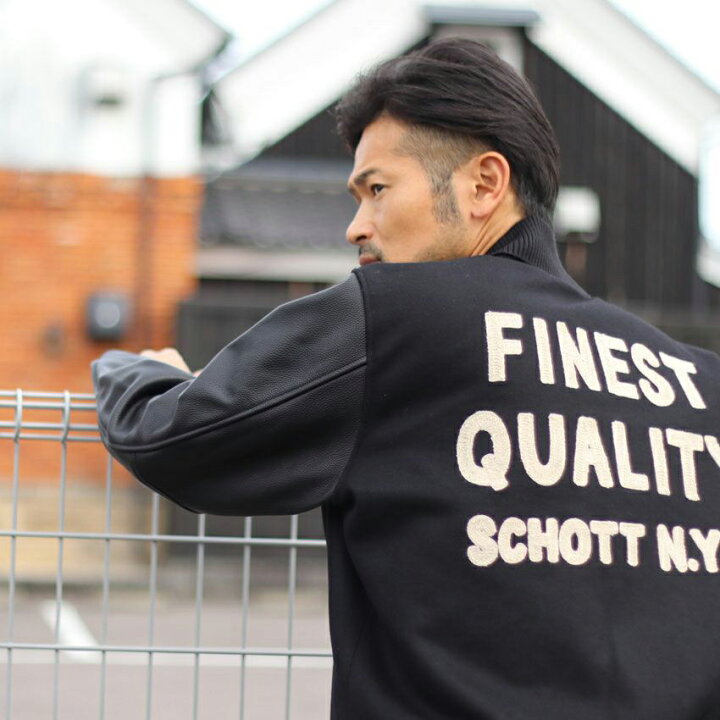 楽天市場】Schott ショット メルトンスタジアムジャケット 782-3252016  