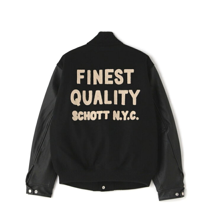 楽天市場】Schott ショット メルトンスタジアムジャケット 782-3252016  