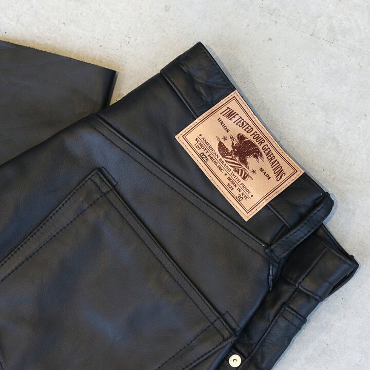 楽天市場】Schott ショット レザーパンツ 7825915002 ブラック LOT.025 
