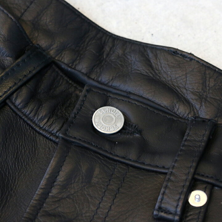 楽天市場】Schott ショット レザーパンツ 7825915002 ブラック LOT.025 