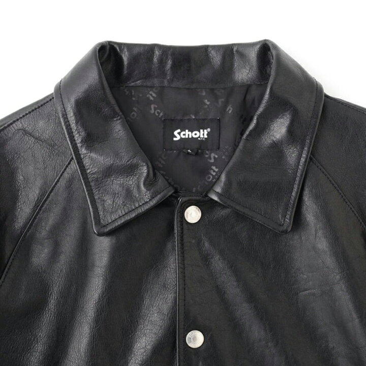楽天市場】Schott ショット レザーコーチジャケット 7825950054 (010 