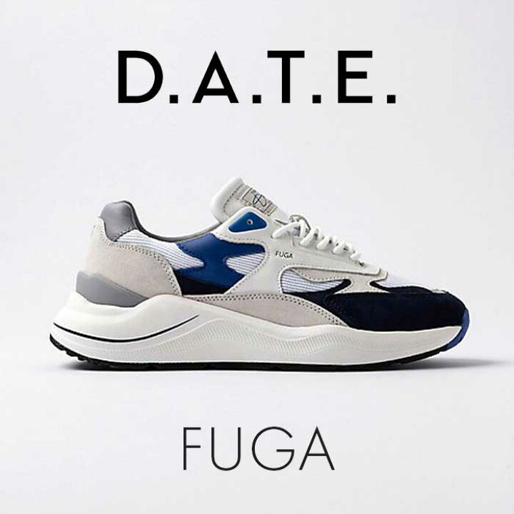 楽天市場】D.A.T.E. デイト FUGA フーガ スニーカー FUGA SPORT WHITE 