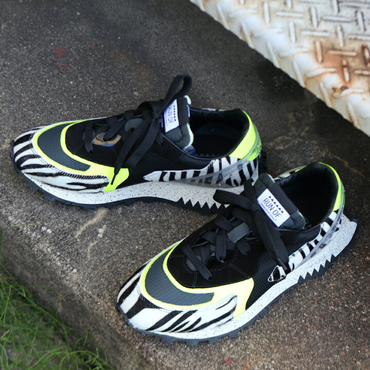 楽天市場 Run Of ランオブ 数量限定ランニングスニーカー Nairobi ナイロビ メンズ 39 43サイズ 25 0cm 28 5cm イタリア Runof ハイブランド デザイナー スニーカー 派手 高級 ナイロビ ベンシュナ
