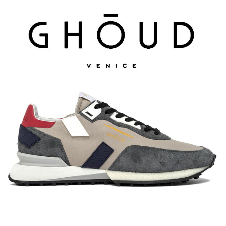 楽天市場】GHOUD ゴウド 高級レザースニーカー RUSH GROOVE LOW RGLM 