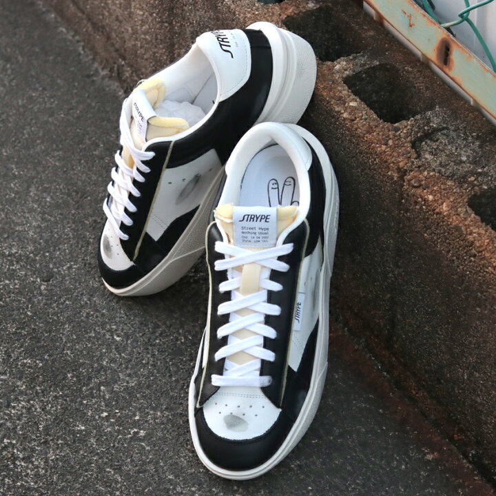 楽天市場】STRYPE ストライプ 高級レザースニーカー Dunk Low ST3001 
