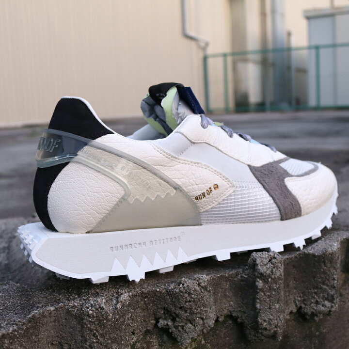 楽天市場】RUN OF ランオブ 高級レザースニーカー YETI / イエティー 