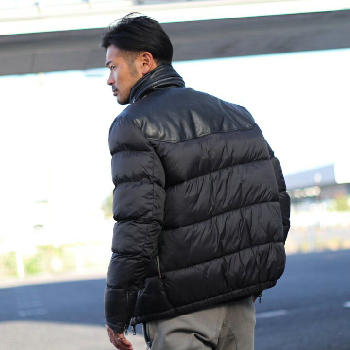 楽天市場】SSEINSE (センス) PU切替スタンドカラー中綿ブルゾン 