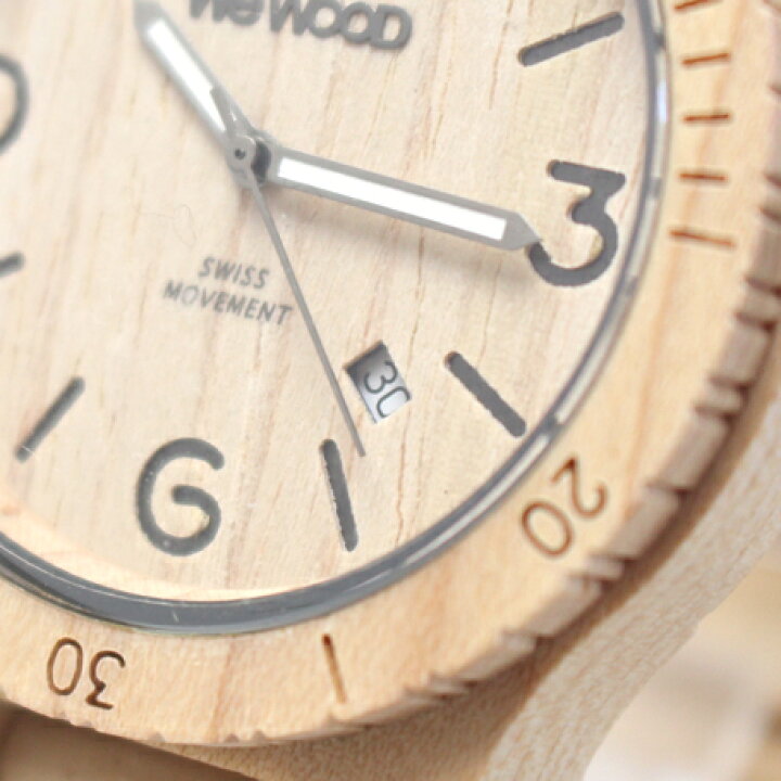 楽天市場】WEWOOD ( ウィーウッド ) 木製アナログウォッチ 『 ALPHA 