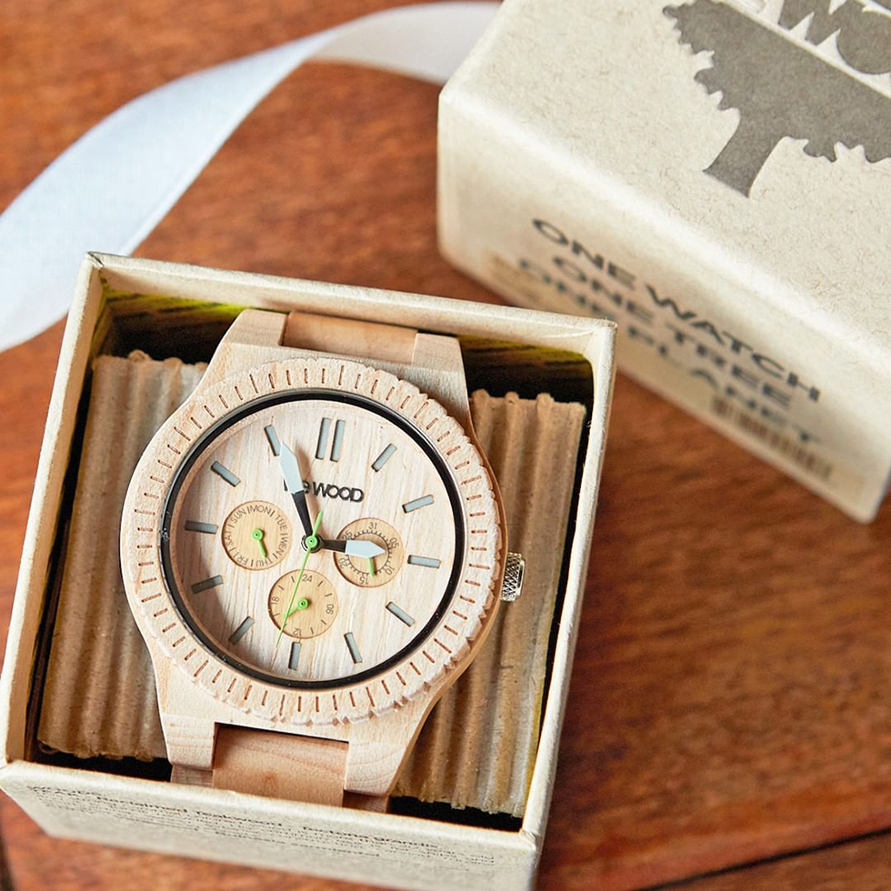 WEWOOD ウィーウッド 木製腕時計『KAPPA』 全9種 / ウッド アナログウォッチ メンズ 腕時計 木の時計 生活防水 電池式 サイズ調整  人気ブランドウォッチ ナチュラル 軽い 天然素材 イタリア ブランド 個性的 お洒落 ギフト お祝い ラッピング ニクソン | 