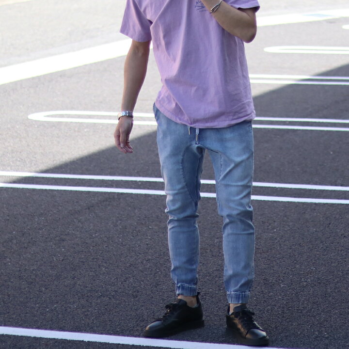 楽天市場 再入荷 Zanerobe ゼインローブ デニムジョガーパンツ Sureshot Jogger Mid Blue Zr754jp Mtg ミッドブルー デニム メンズ 29 38インチ ジョガーパンツ 9分丈 ジャスト 丈 アンクル ゼンローブ リブパンツ スポーティー デニムジョガー デニム
