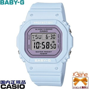 ���K�V�i '23-2 CASIO BABY-G/�x�r�[�W�[ ���f�B�[�X�f�W�^���N�I�[�c �p�^ ���^ ���^ �X�g�b�v�E�I�b�` �^�C�}�[ �A���[�� 10�C���h�� �t�̑��ԃ��C���b�N �u���[ BGD-565SC-2JF[3523]