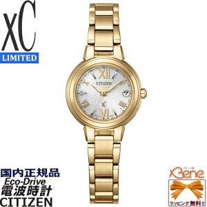'25-11 ���� ���K�V�i�G�R�h���C�u ���f�B�[�X�\�[���[�d�g CITIZEN XC/�V�`�Y�� �N���X�V�[ basic collection�@Happy Flight ���[���h�^�C�� �J�����_�[ �z���C�g×�S�[���h ES9433-56A[H060]
