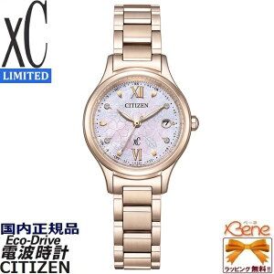 '26-3 �V�i���K �G�R�h���C�u ���f�B�[�X�\�[���[�d�g CITIZEN XC/�V�`�Y�� �N���X�V�[ hikari collection 30th Anniversary SAKURA Limited Model �J�����_�[ �T�t�@�C�A�K���X �`�^�� ES9498-77N[H060]