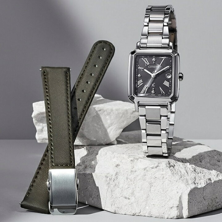 AV3シチズン・xCチタン・電波・ソーラー日付・耐磁ダイヤサファイア 