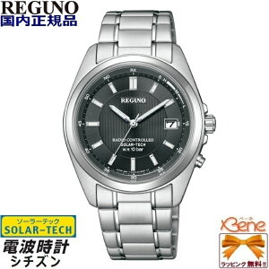 �V�i���K�i �\�[���[�e�b�N�d�g���v CITIZEN/�V�`�Y�� REGUNO/���O�m �����Y �X�^���_�[�h�E�H�b�` 10�C���h�� �V���o�[×�u���b�N �X�e�����X �J�����_�[ ���t KS3-115-51 [Cal:H415]