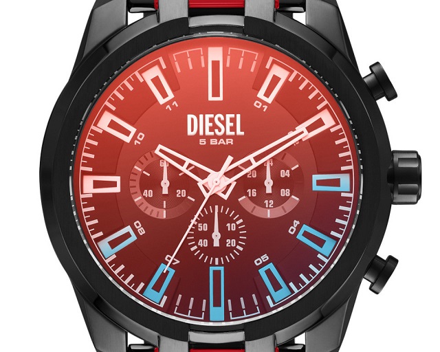 DIESEL/ディーゼル ウォッチ Split horloge メンズクオーツ クロノグラフ 多軸アナログ 5気圧防水 ステンレス ミネラルクリスタル  丸型ケース ブラック DZ4589 | ジュエリー＆腕時計 Bene