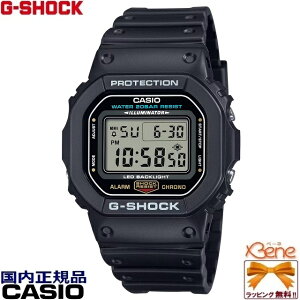 CASIO G-SHOCK �����Y�N�I�[�c �X�N�G�A�f�W�^�� �ϏՌ��\�� �X�g�b�v�E�I�b�` �^�C�}�[ 20�C���h�� �t���I�[�g�J�����_�[ �u���b�N DW-5600UE-1JF[3525]