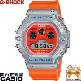 '23-9 Euphoria series 三つ目デジタル CASIO G-SHOCK/カシオジーショック クオーツ 電池寿命:10年 ワールドタイム 20気圧防水 スーパーイルミネーター シルバーメタリック レッド オレンジ パープル DW-5900EU-8A4JF