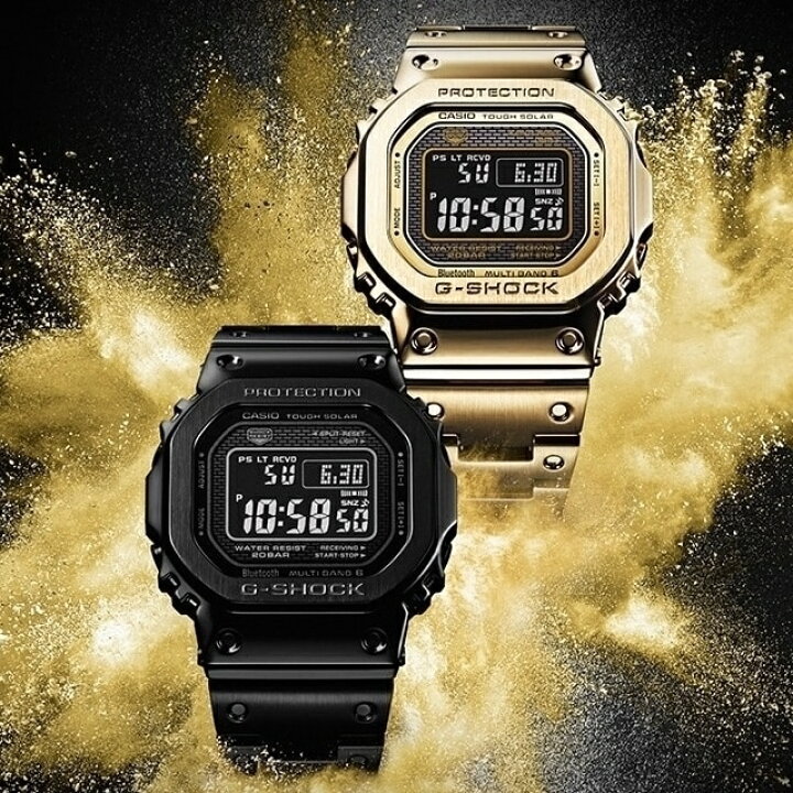 楽天市場】正規新品 スクエア フルメタル CASIO G-SHOCK/カシオ ジー 