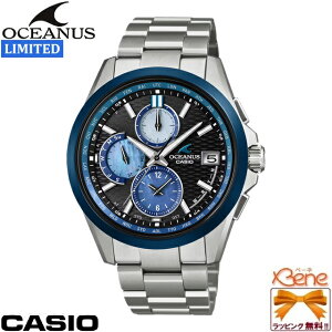 �f26-5 ���K�V�i ���{�� Indigo Ocean���g�� CASIO OCEANUS Classic Line/�J�V�I �N���V�b�N���C�� �^�t�\�[���[�d�g �N���m�O���t 10�C���h�� �`�^�� �T�t�@�C�A�K���X ���[���h�^�C�� OCW-T2600AP-1AJF
