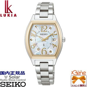'26-2 ���K�V�i ���f�B�[�X�\�[���[�d�g �g�m�[�^ SEIKO/�Z�C�R�[ LUKIA ���L�A Happy Collection �`�^�� �T�t�@�C���K���X 10�C���h�� �V���o�[×�s���N�S�[���h �����L�_�C���� SSQW100[1B32]