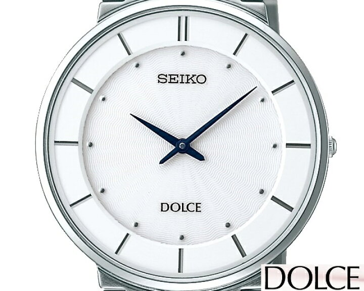 楽天市場】正規新品 日本製 電池式SEIKO DOLCE/セイコー ドルチェ 