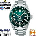 '25-7 正規新品 日本製 コアショップ専用 PADI Special Edition SEIKO PROSPEX Diver Scuba 300m空気潜水用防水 メカニカル ダイバーズ 1965 ヘリテージ スクリューバック ねじロックりゅうず シルバー グリーン SBDC205