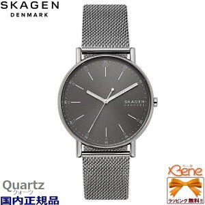�V�i�E���K�i SKAGEN/�X�J�[�Q�� SIGNATUR �����Y�N�I�[�c �A�i���O 3�j �X�e�����X �O���[ ���b�V���x���g 3�C���h�� SKW6577