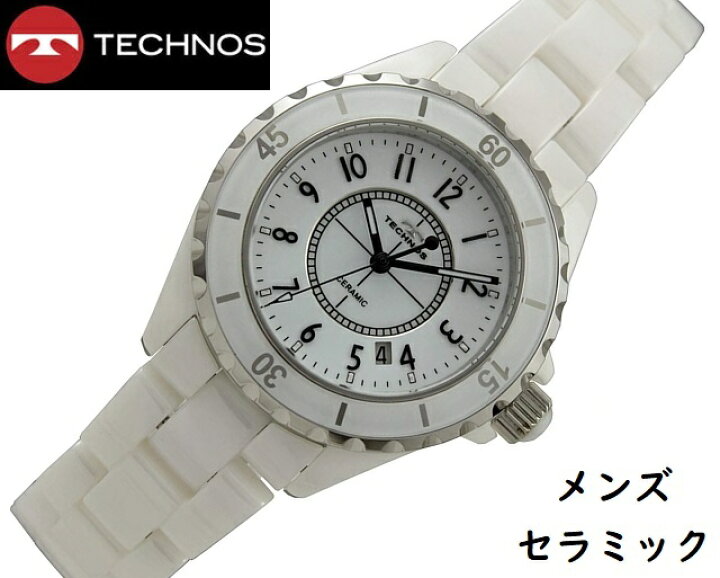 楽天市場】正規新品 メンズウォッチ TECHNOS/テクノス 電池式クオーツ 
