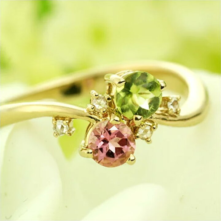 楽天市場】【ポイント10倍 10/9(木)1:59迄】 ペリドット×ピンク  