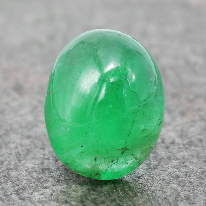 楽天市場】☆エメラルド オーバルカボション 2.85ct 限定1個誕生石5月  