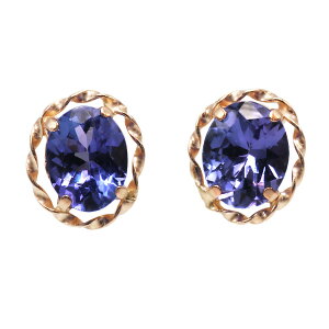 �y�ő�25��OFF �t�L�����J�Ò��z �����y ���ʌ��� K18PG 5×4mm �^���U�i�C�g �I�[�o�� �s�A�X �t�F�A���[�e�C�� ��������1�y�A