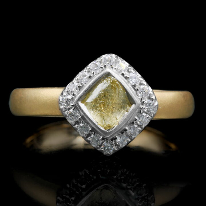 楽天市場】限定1本 K18 イエロー・ホワイトコンビ 1.03ct 蛍光  