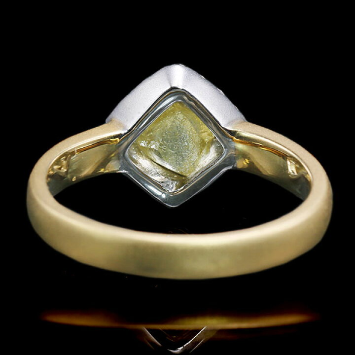 楽天市場】限定1本 K18 イエロー・ホワイトコンビ 1.03ct 蛍光  
