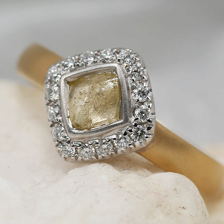 楽天市場】限定1本 K18 イエロー・ホワイトコンビ 1.03ct 蛍光  