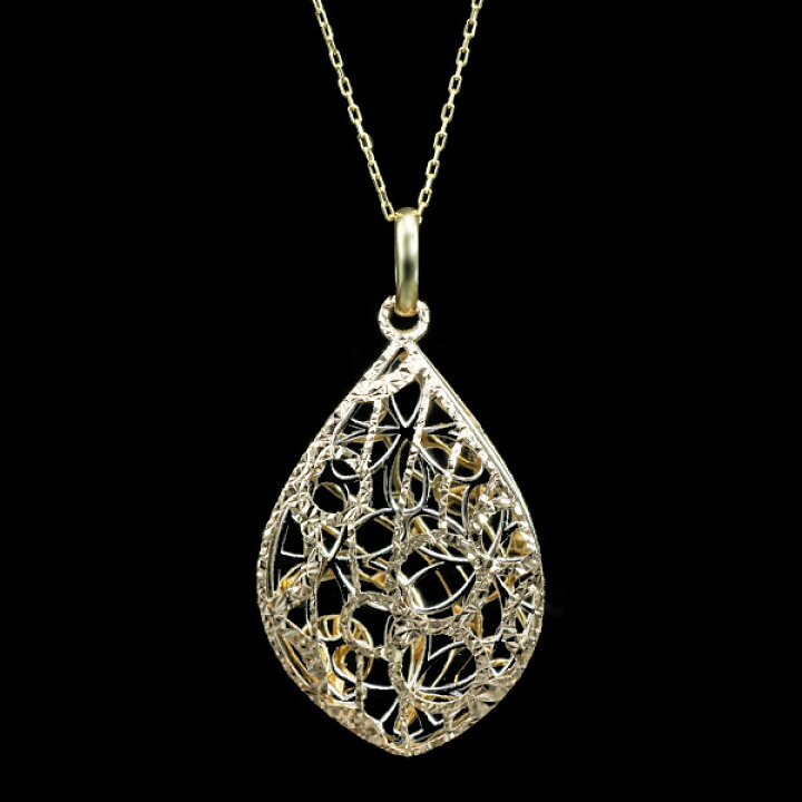 楽天市場】Oro オーロ エアリー ドロップ スリーカラー ペンダント  