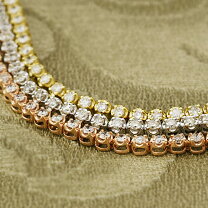 楽天市場】テニスブレスレット k18の通販 