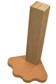 新製品！コーナータイプ●安心の日本製・ペット用品●ダンボール製猫（ネコ）の爪とぎ：キャットタワーガリット タワー型4面/コーナータイプ つめとぎ！