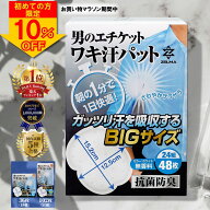 【クーポンで10%OFF！楽天1位！3冠達成！雑誌掲載！レビューで+6枚！】 脇汗パッド メンズ 抗菌消臭 【国…