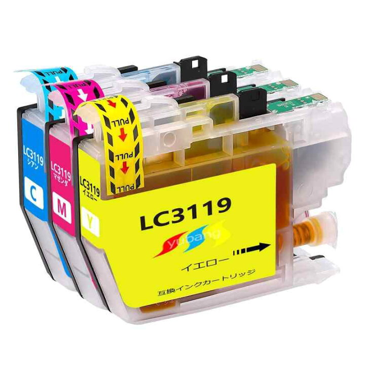 brother ブラザー工業 インクカートリッジ LC3119-4PK 4色パック (1Pk) 品番：LC3119-4PK