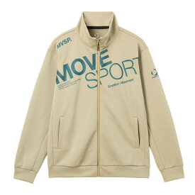 [ムーブスポーツ] ジャージ デサント 【ACTIVE SUITS】 DRY 鹿の子ジャージ ジャケット 石川祐希着用 高通気 快適 動きやすい トレーニング ランニング ウォーキング メンズ ST5FJG10M